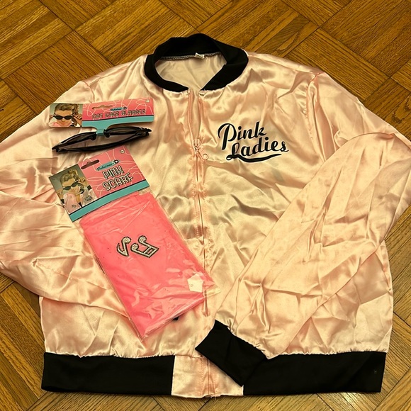 Pink Ladies Teen or Adult  Halloween Costume - Picture 1 of 5